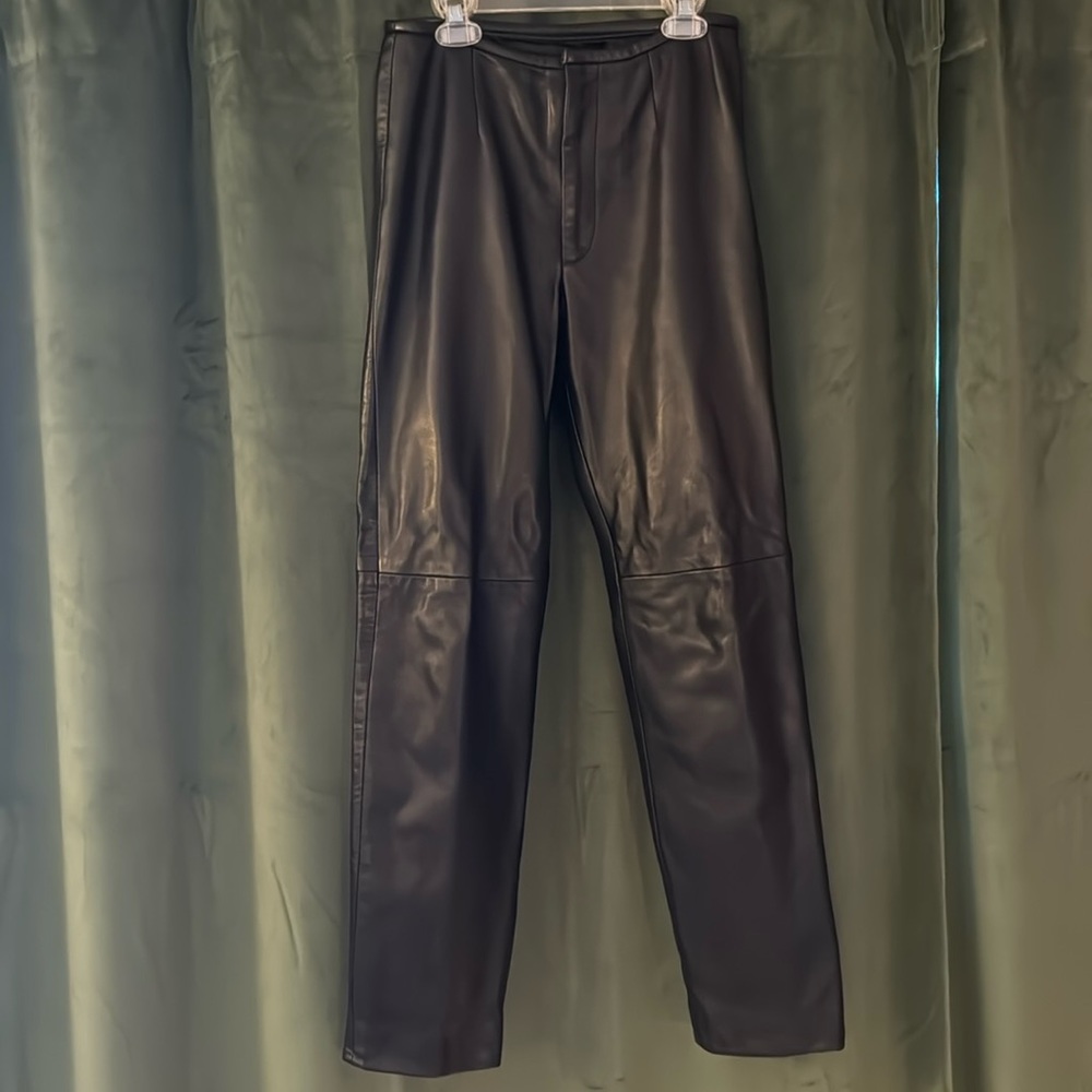 Vintage Leather 3/4 Pants